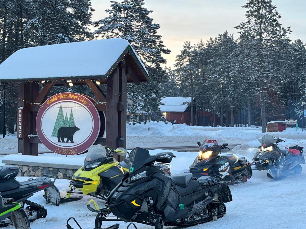 Boulder Bear Motor Lodge Boulder Junction Dış mekan fotoğraf